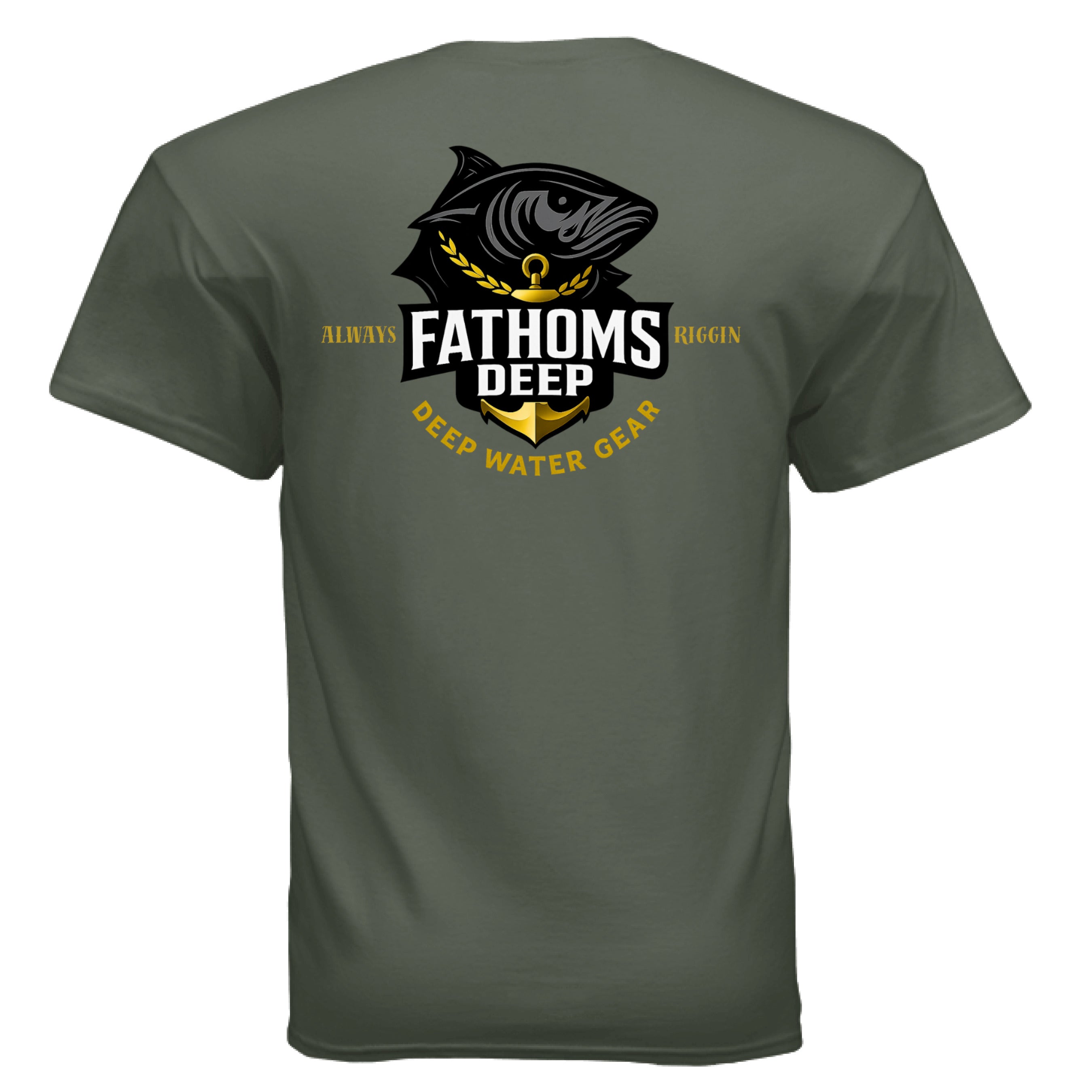 MILITARY GREEN - BACK