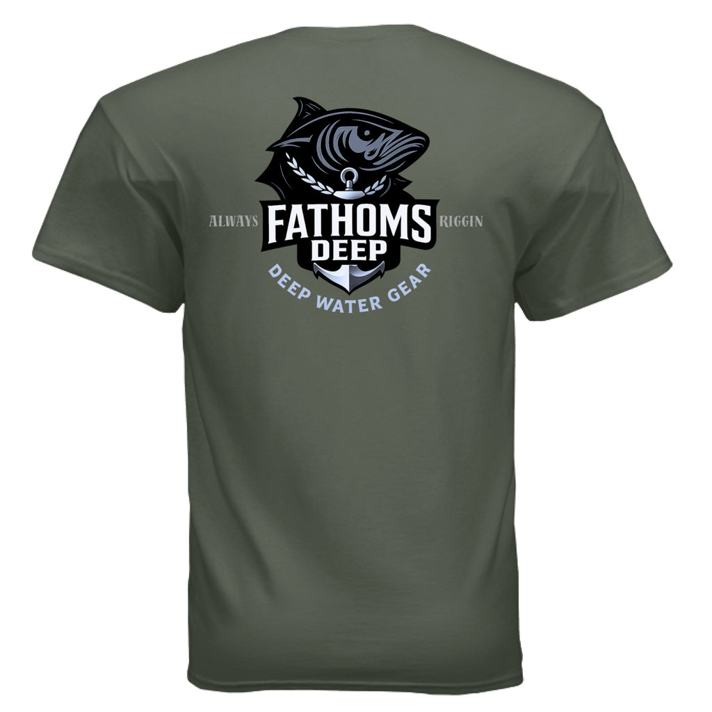 MILITARY GREEN - BACK