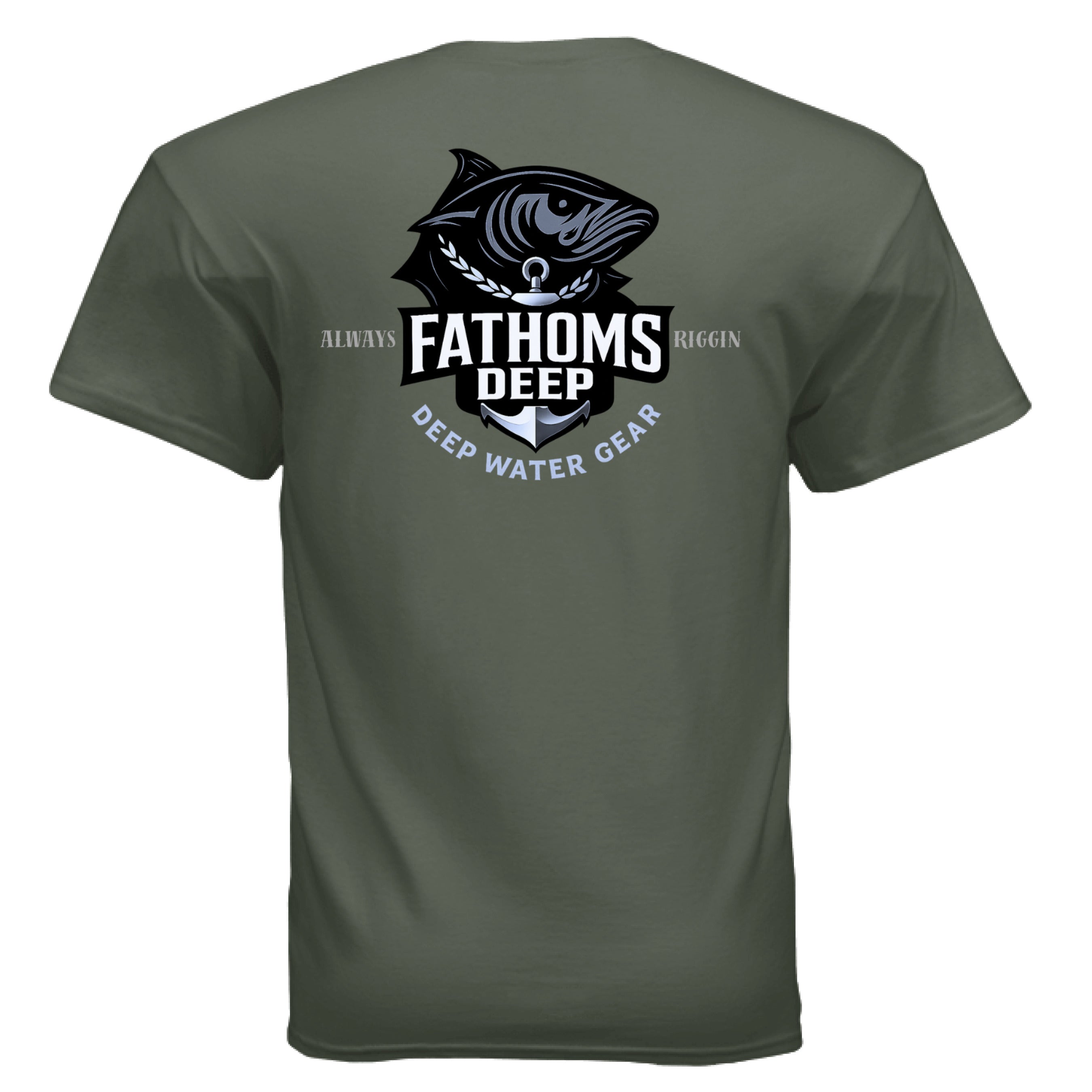 MILITARY GREEN - BACK